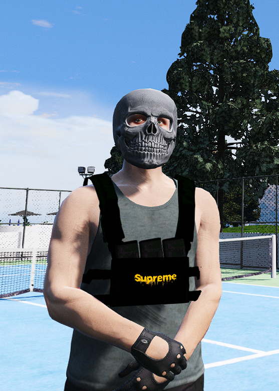 Ammo Vest With Supreme Logo For Mp Male 